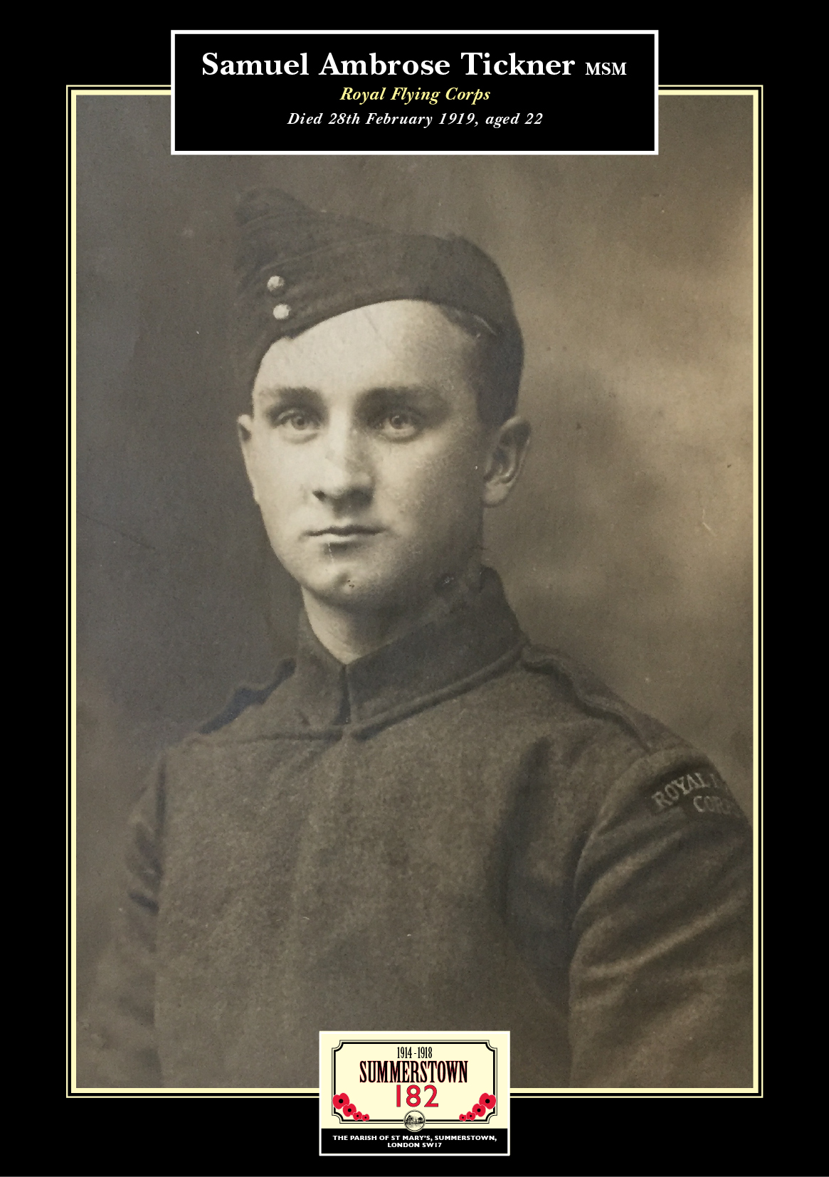 Portrait of Samuel Ambrose Tickner