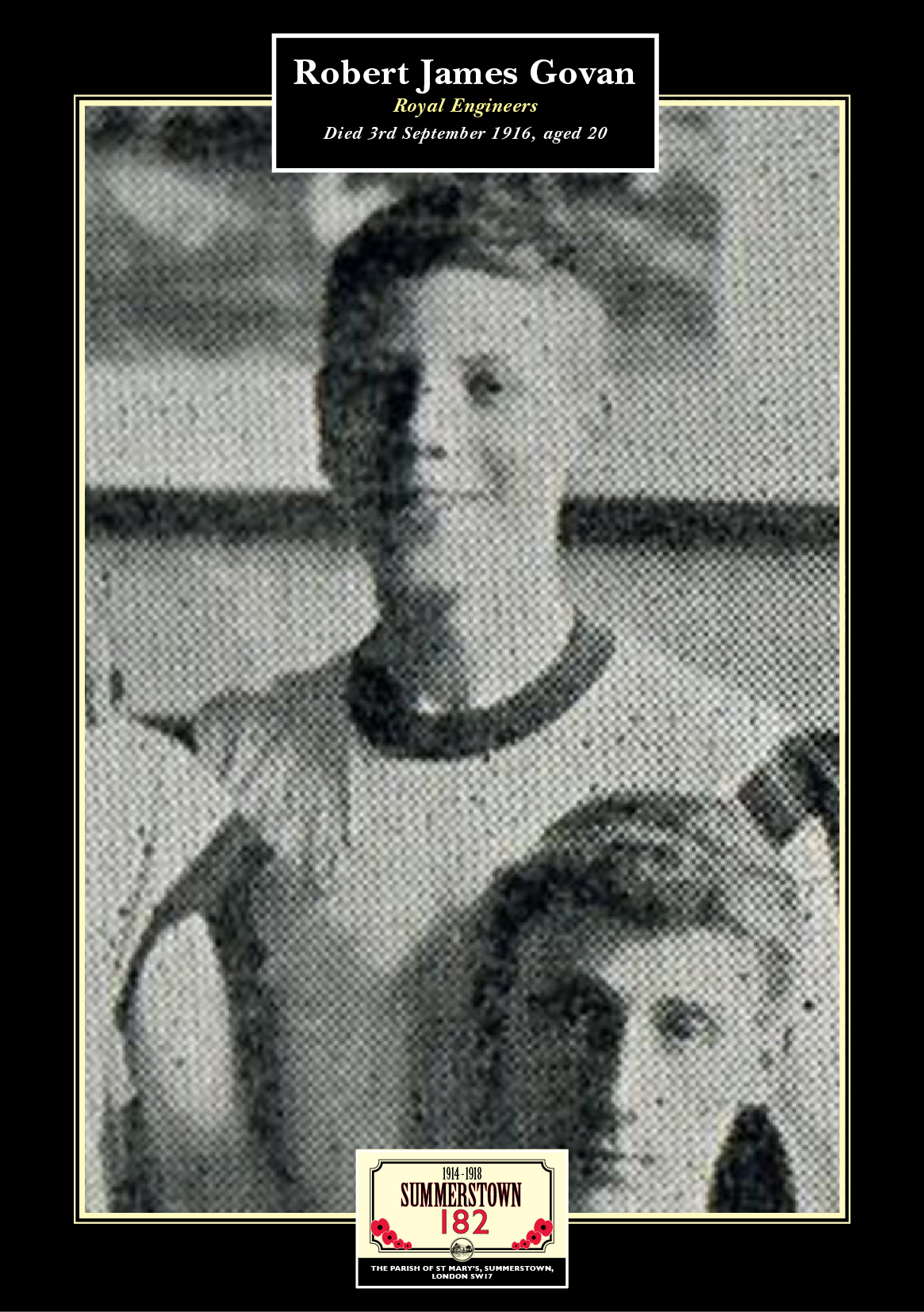 Portrait of Robert James Govan