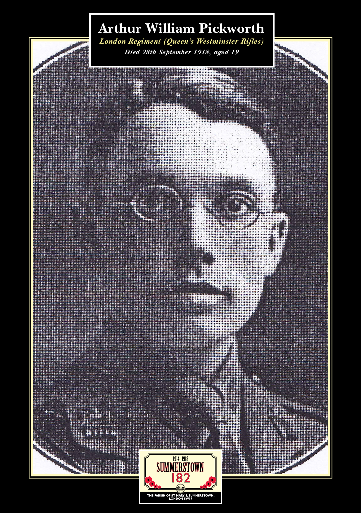 Portrait of Arthur William Pickworth