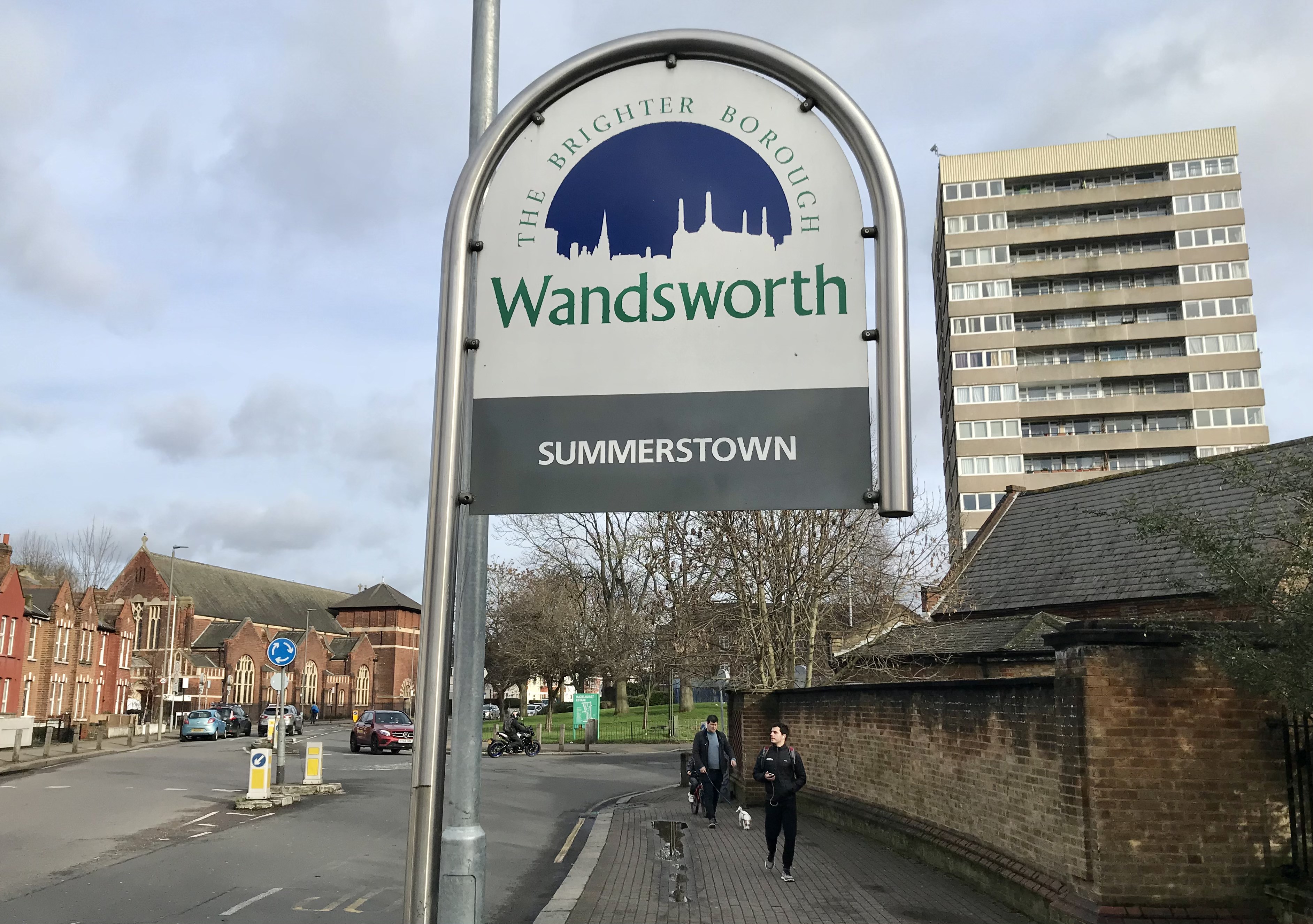 Summerstown from Plough Lane