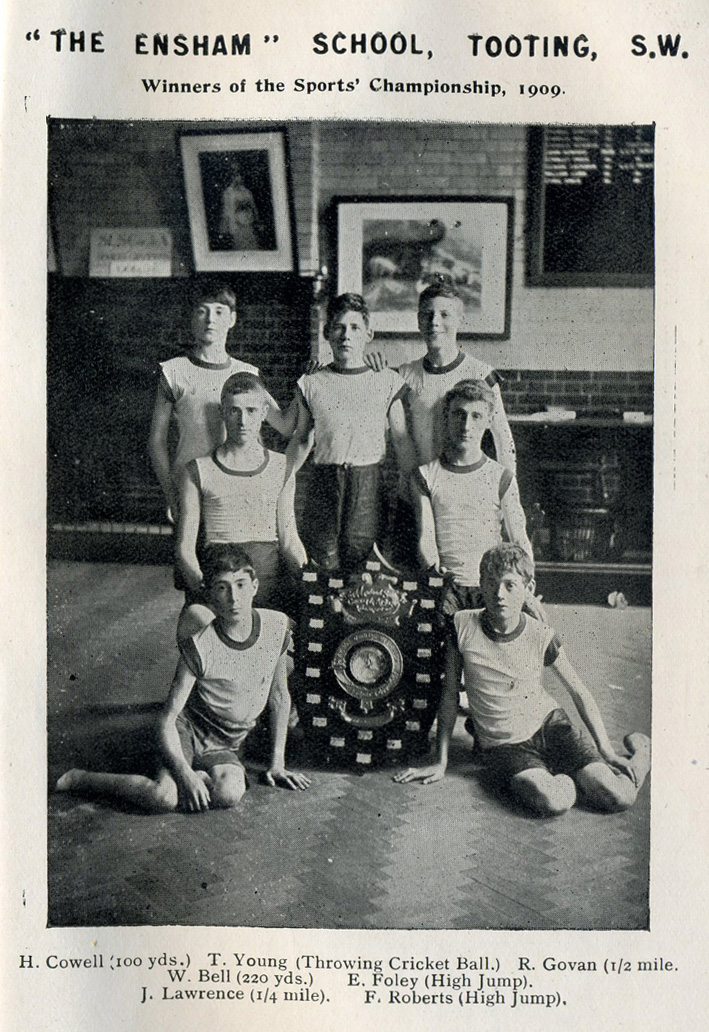 ENSHAM Athletics 1910 Govan &amp; Foley